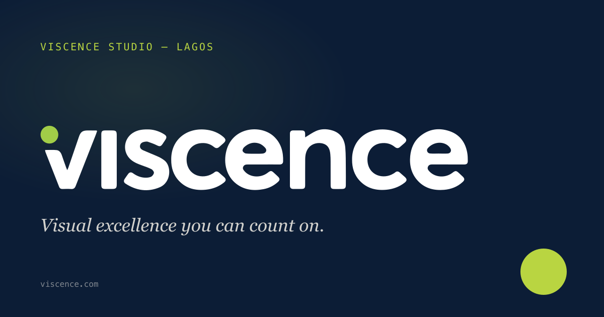 Viscence Studio website preview